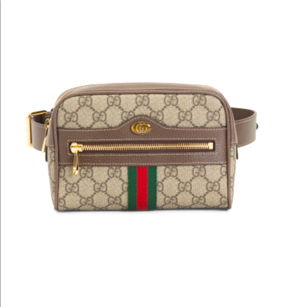 GUCCI canvas Ophidia belt bag  75cm